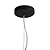 Pendente Cloud E27 40W 30cmX26cm Preto PD1496PT - Imagem 4
