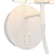Arandela Parede Led Cozy 2W E27 35cmx20cmx15cm Branco QAR1337BR - Imagem 5