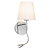 Arandela Parede Led Cozy 2W E27 35cmx20cmx15cm Cromado QAR1337CR - Imagem 1