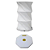Abajur Led 1W 3000K 80lm 12cmX18cm Branco DCY02522D - Imagem 4