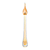 Pendente Led 5W 3000K Dourado 5cmX30cm (Dcd02105) QD05116D - Imagem 1
