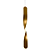Pendente Led Sonik 12W 3000K 600lm 5cmx41cm Dourado PD1658DO - Imagem 1
