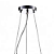Luminária Pendente Plafon Cristal Soho Bella 50x20cm Cromado - Imagem 5