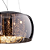 Luminária Pendente Plafon Cristal Soho Bella 50x20cm Cromado - Imagem 4