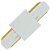 Conexão 'I' Para Trilho Sobrepor Cor Branco ABS Sky-001BR - Imagem 1