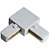Conexão 'L' Para Trilho Sobrepor Cor Branco ABS Sky-002Br - Imagem 1