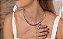 Colar Feminino Snake LISO Ródio M - Imagem 1