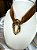 Colar Veludo com Pingente Abstrato Ouro - Imagem 2