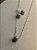 Conjunto colar e brincos esfera microcravejada - Imagem 3