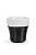 Copo de porcelana Pressca 150ml preto - Imagem 1