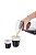 Copo de porcelana Pressca 150ml preto - Imagem 2