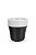 Copo de porcelana 50ml preto com 2 unidades - Pressca - Imagem 1