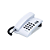 Telefone Fixo com Fio Pleno Intelbras Ártico BrancoCinza - Imagem 2