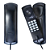 Telefone Fixo Gôndola TC 20 Intelbras Preto Teclado no Fone - Imagem 3