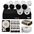 Kit CFTV Intelbras Misto com 2 Câmeras Dome e 4 Bullet HD + DVR - Imagem 1