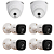 Kit CFTV Intelbras Misto com 2 Câmeras Dome e 4 Bullet HD + DVR - Imagem 2
