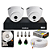 Kit CFTV Intelbras 2 Câmeras Dome HD + DVR + HD 500GB Interno - Imagem 1