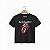 Camiseta Infantil Rolling Stones Preta - Imagem 1