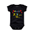 Body Bebê Metallica Colors Preto - Imagem 1