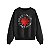 Moletom Careca Red Hot Spray Preto - Imagem 1
