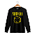 Camiseta Manga Longa Nirvana Preta - Imagem 1