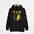 Moletom Canguru Feminino Nirvana Smile Preto - Imagem 1