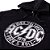 Moletom Canguru Feminino ACDC High Voltage Preto - Imagem 3