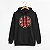 Moletom Canguru Red Hot Logo Preto - Imagem 1