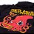 Moletom Bolso Lateral Red Hot Octopus Preto - Imagem 3
