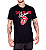 Camiseta Rolling Stones Cursiva Preta - Imagem 3