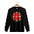 Camiseta Manga Longa Red Hot Logo Preta - Imagem 1