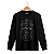 Camiseta Manga Longa Johnny Cash In Black Preta - Imagem 1