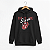 Moletom Canguru Rolling Stones Cursiva Preto - Imagem 1
