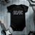 Body Bebê ACDC Logo - Preto - Imagem 2