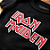 Body Bebê Iron Maiden Logo - Preto - Imagem 2