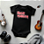 Body Bebê Iron Maiden Logo - Preto - Imagem 4