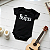 Body Bebê The Beatles Logo - Preto - Imagem 3