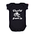 Body Bebê Charlie Brown Jr Skate - Preto - Imagem 1