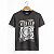 Camiseta Estonada Nirvana Smile Poster Preta - Imagem 1
