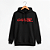 Moletom Canguru Feminino Gorillaz Preto - Imagem 1