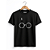 Camiseta Harry Potter Glasses - Preta - Imagem 1