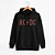 Moletom Canguru ACDC Red Logo - Preto - Imagem 1