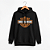 Moletom Canguru Harley Davidson Logo - Preto - Imagem 1