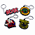 Kit 10 Chaveiros de Bandas Sortidos - Imagem 3