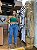CALCA RETA JEANS COM STRASS - Imagem 1
