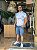 BERMUDA JEANS ESCURA C/CINTO - Imagem 2