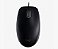 MOUSE COM FIO USB LOGITECH M110 PRETO - Imagem 1