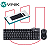 Kit Teclado e Mouse Dynamic com Fio CD100 Vinik Preto - Imagem 2