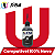 Tinta Compatível com HP Pro 8100 8600 Preto Pigmentada Xfull 100ml - Imagem 1