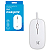 MOUSE COM FIO 1200DPI SURFACE MAXPRINT BRANCO - Imagem 2